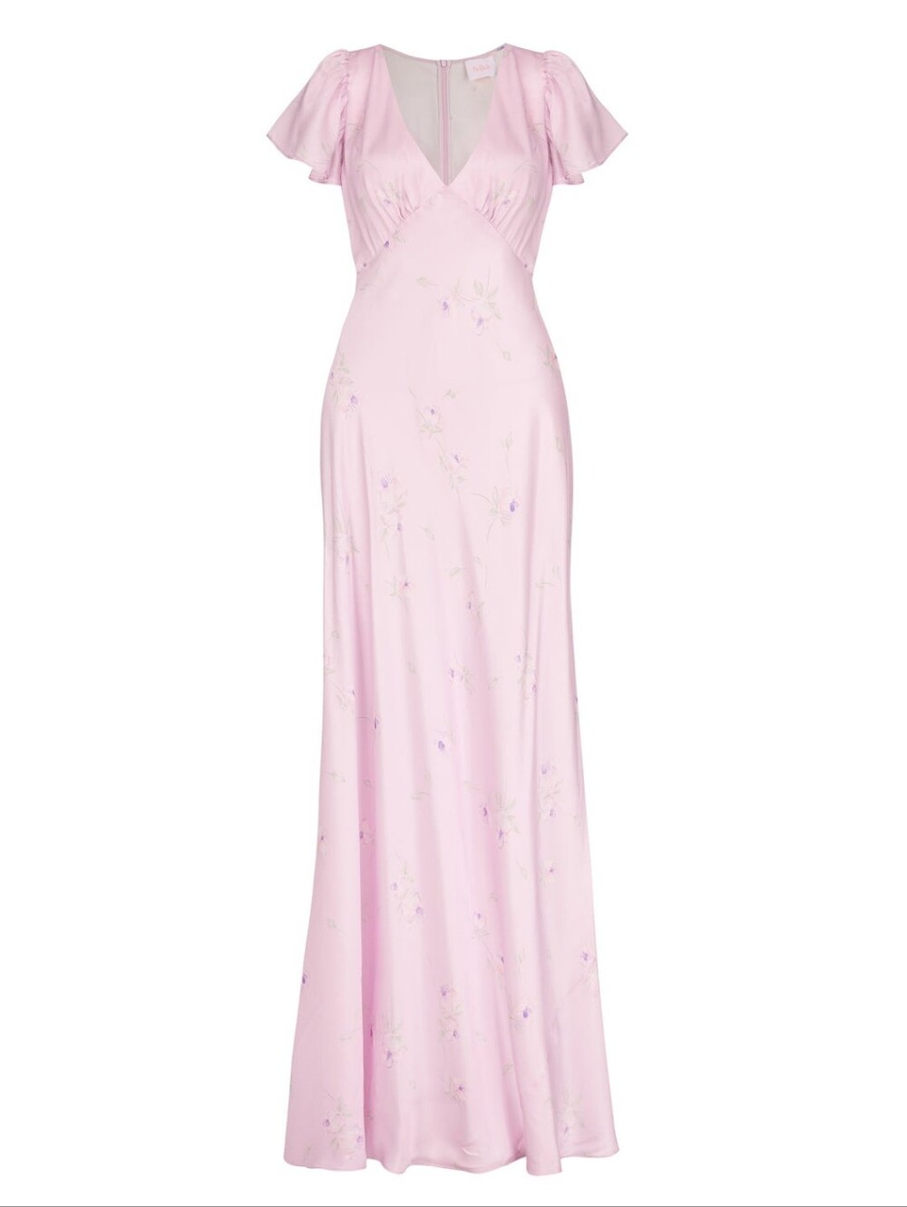 Selkie Valley Girl Flutter Sleeve Slip Dress - Picture 2 of 9
